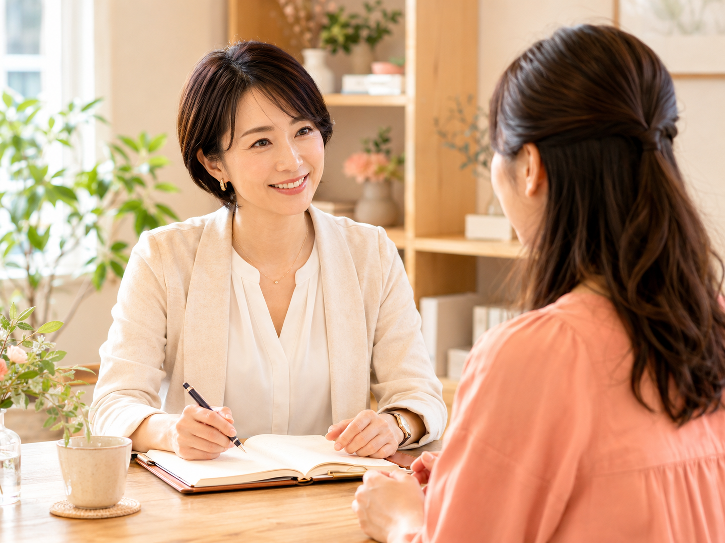 ママ起業家向けコーチングの相談イメージ